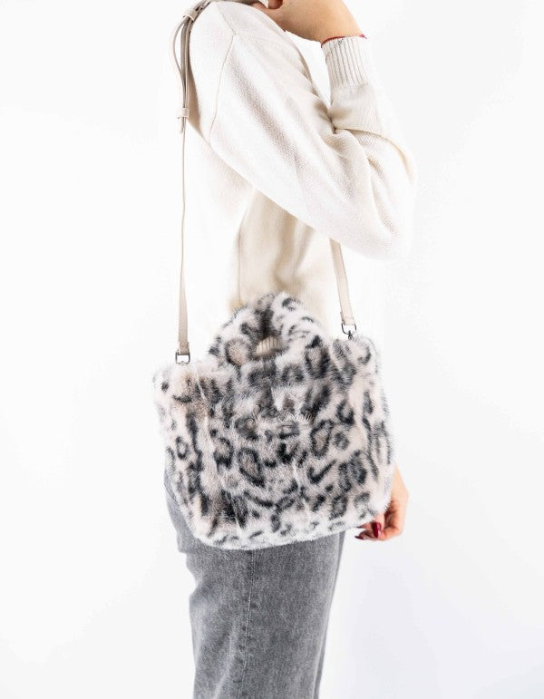 Vanity Mini Soft Fur Leopard