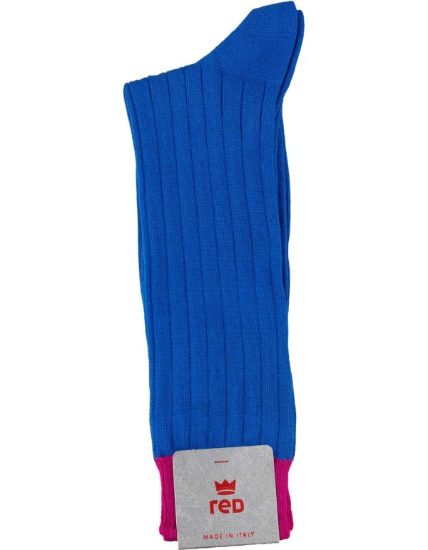 Calza Uomo Crew Costa Caldo Cotone Oceano