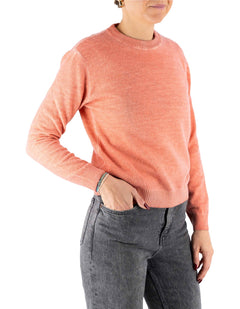 Maglia Tromsoe Girocollo Cantaloupe Donna – Devid Label