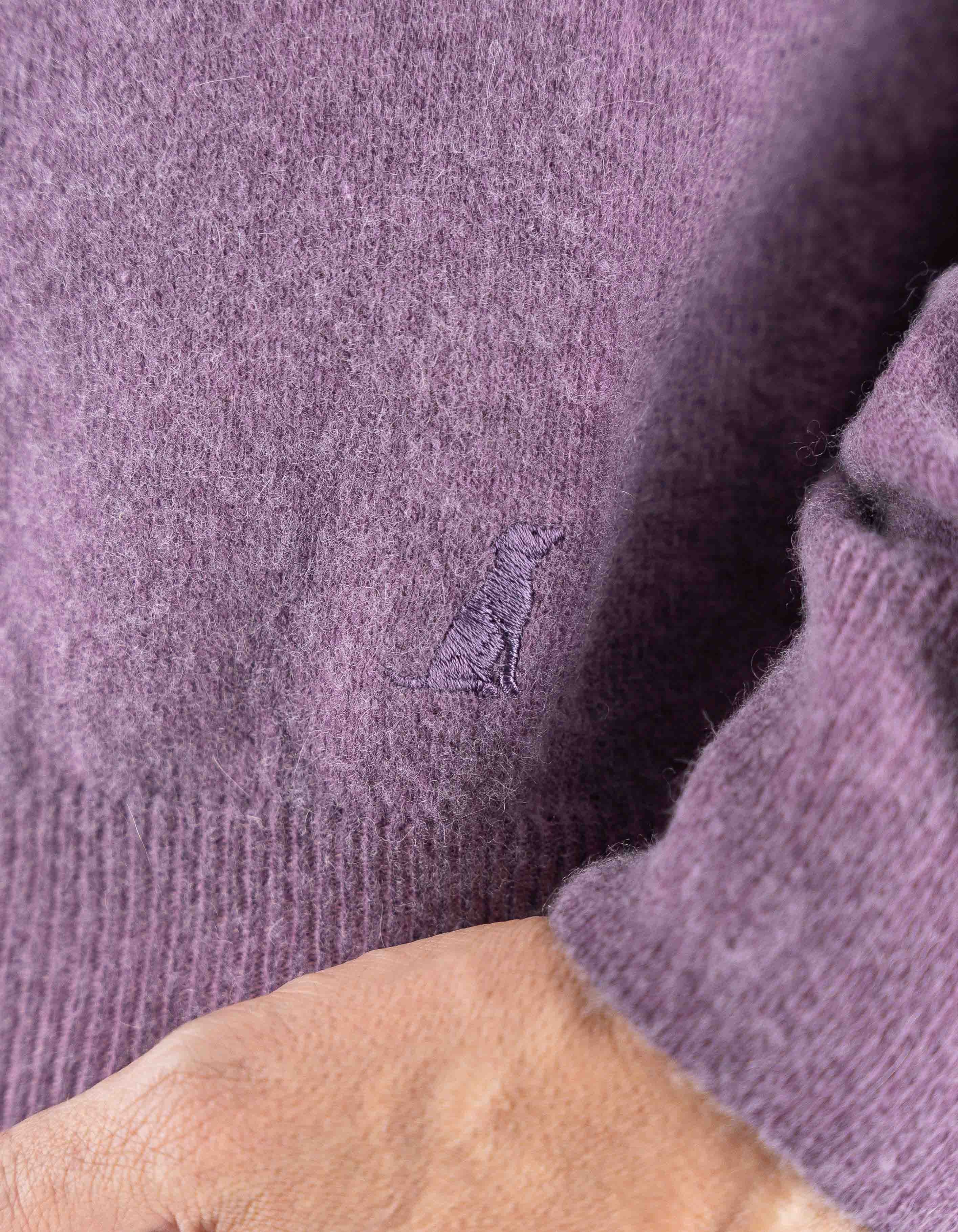 Helsinki V-Neck Purple Jersey