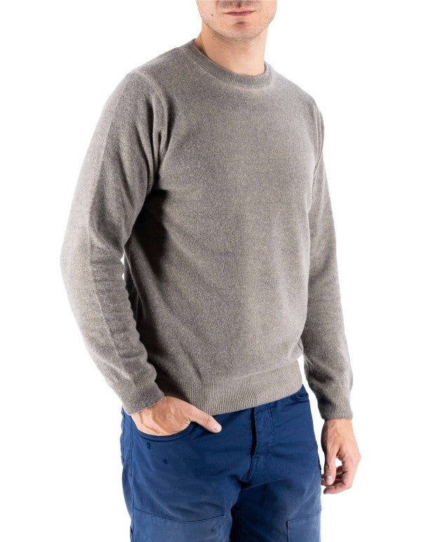 Bergen Turtleneck Sweater in Dove Grey