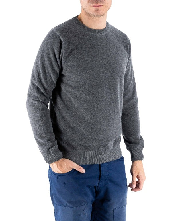 Bergen Crew Neck Sweater Grey