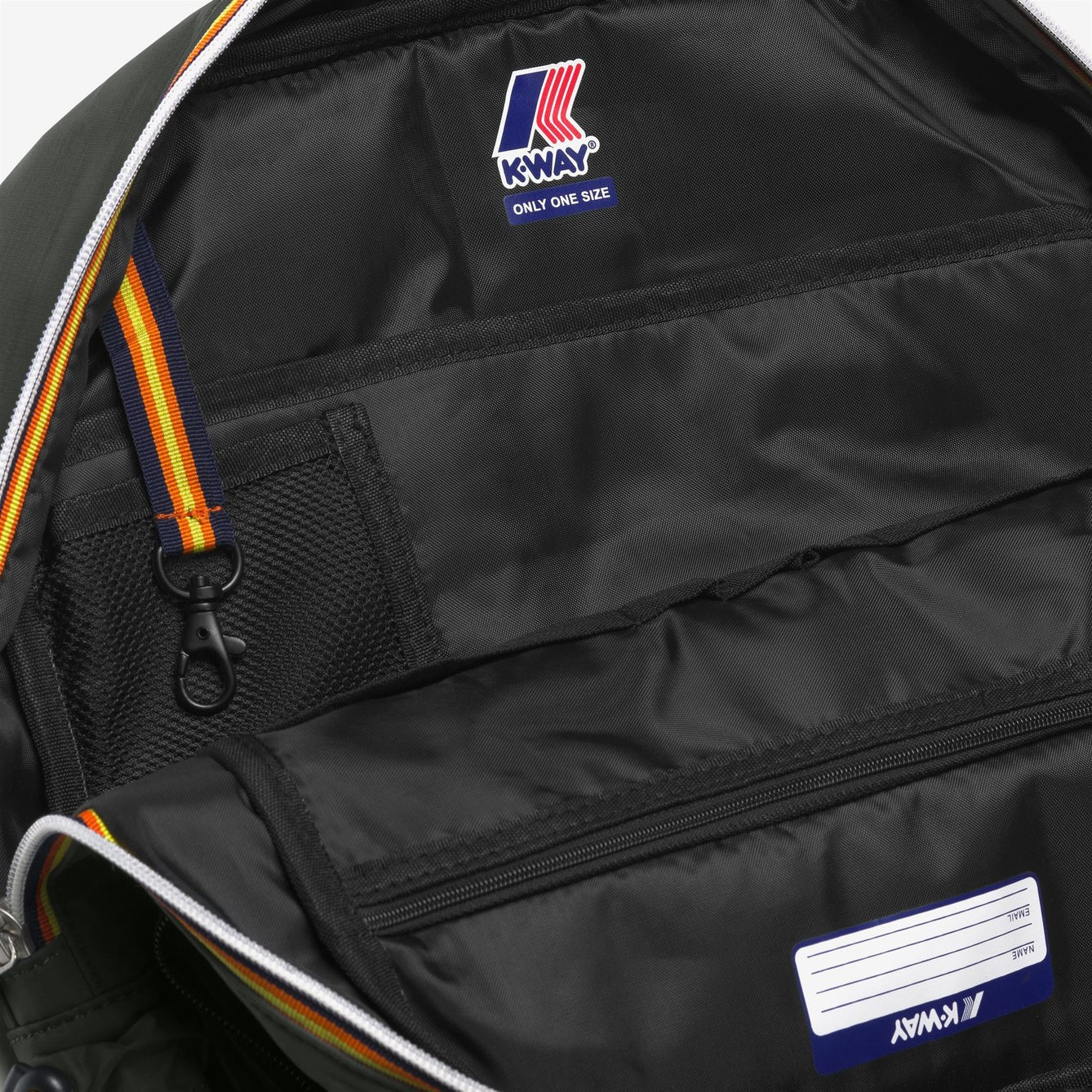 Gizy Green Blackish Backpack