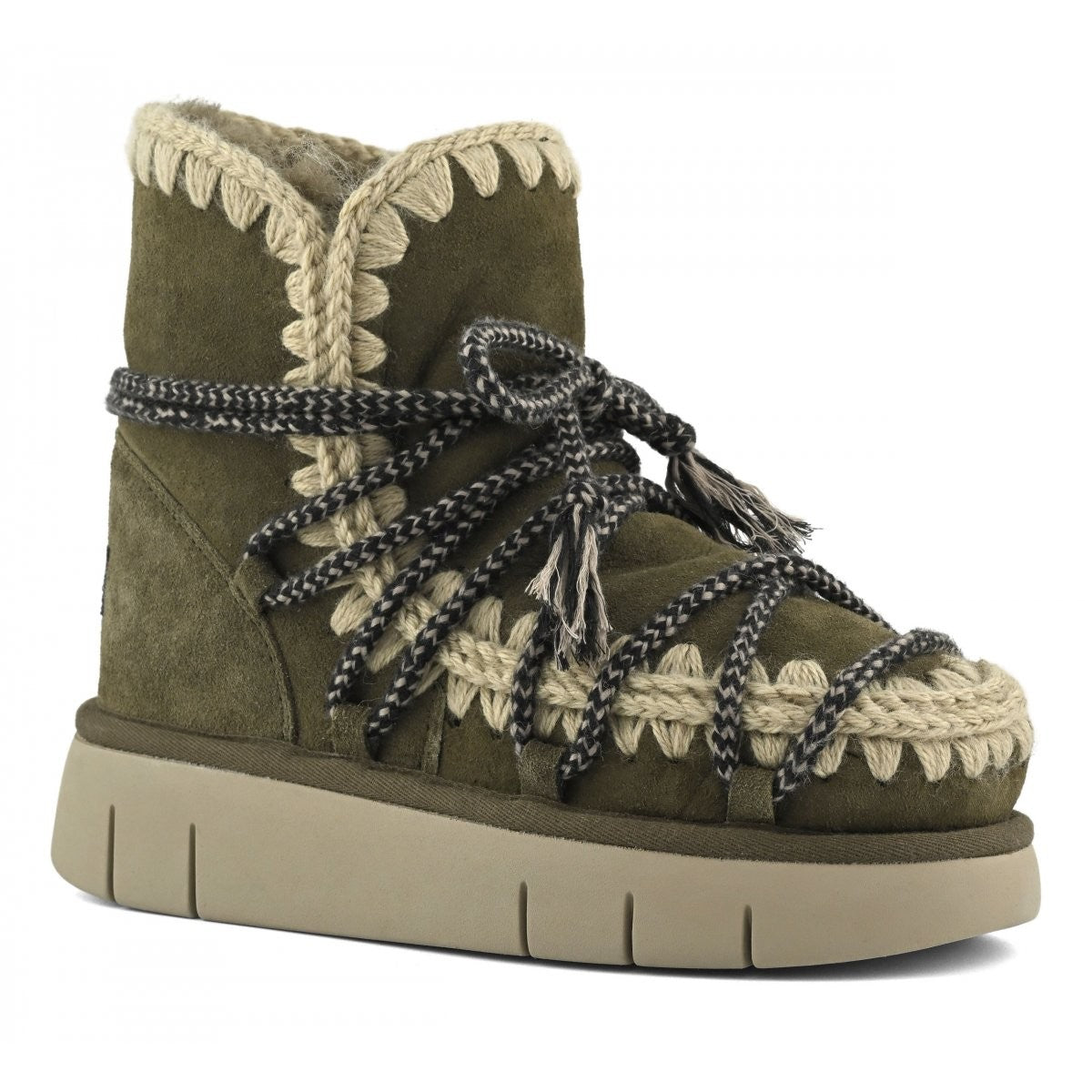 Bounce Boot Suede Scoubidou Moo