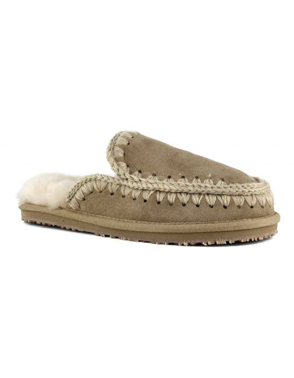 Slipper Full Eskimo Stitch Camel