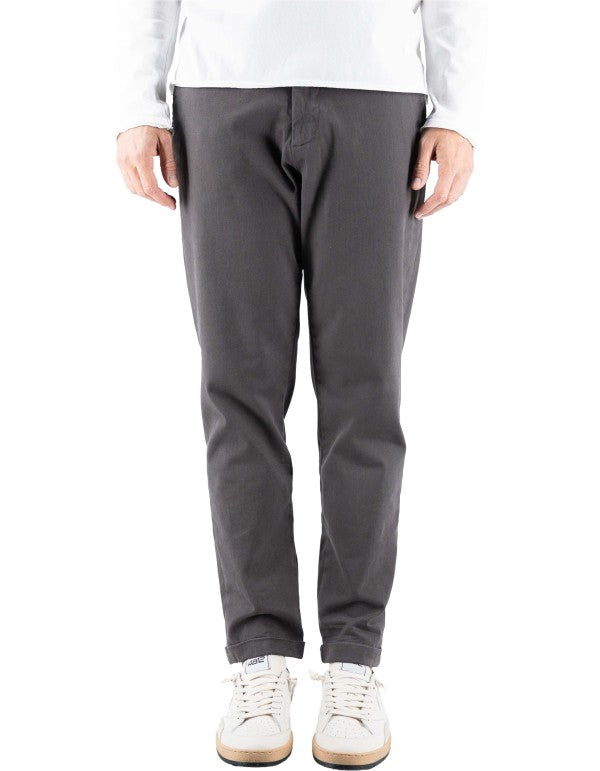 Classic Dark Grey Chino Trousers