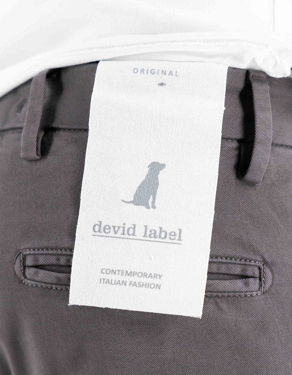 Classic Dark Grey Chino Trousers