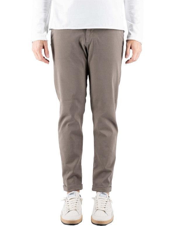 Pantalone Chino Classic Tortora Tortora