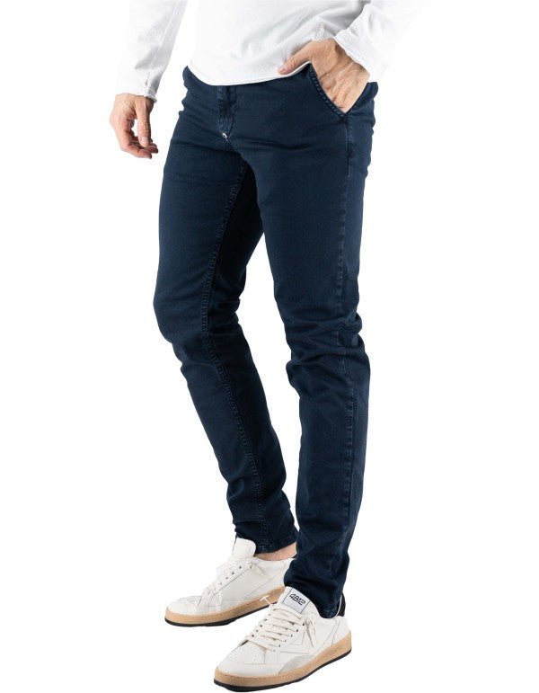Mirtos Skinny Blue Trousers