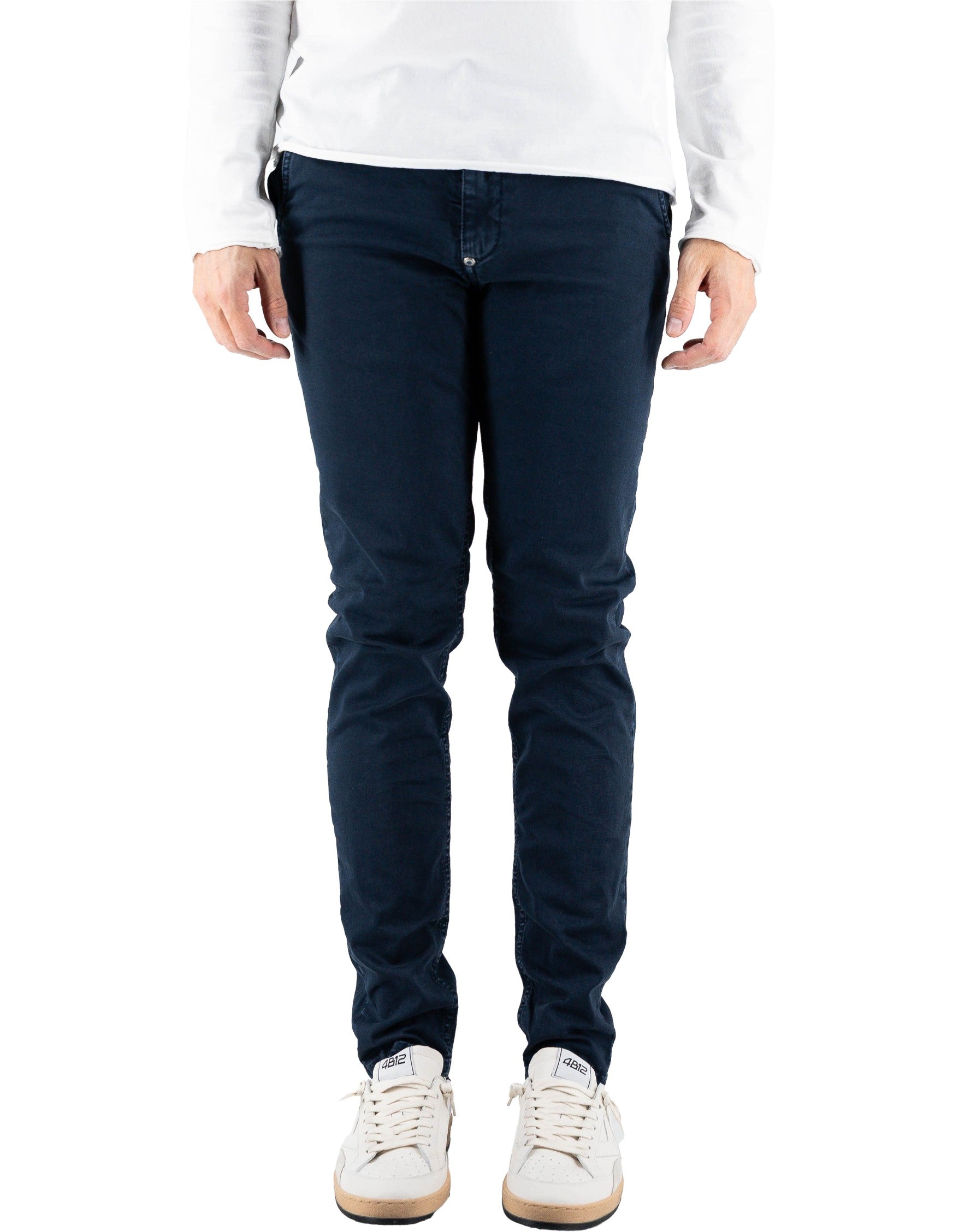 Mirtos Skinny Blue Trousers
