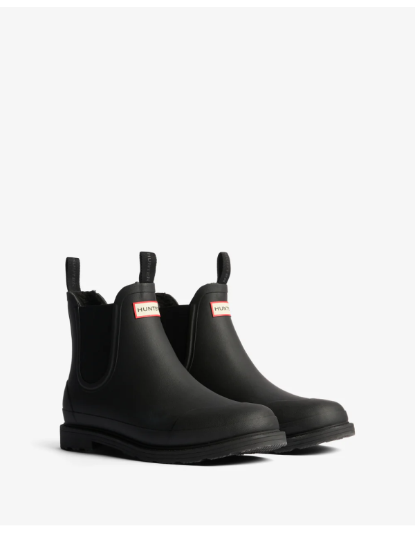 Mens Elements Chelsea Insulated Boot Black