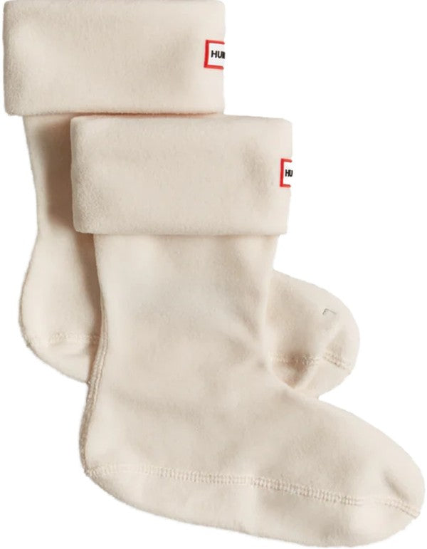 Fleece Short Boot Sock Hunter White