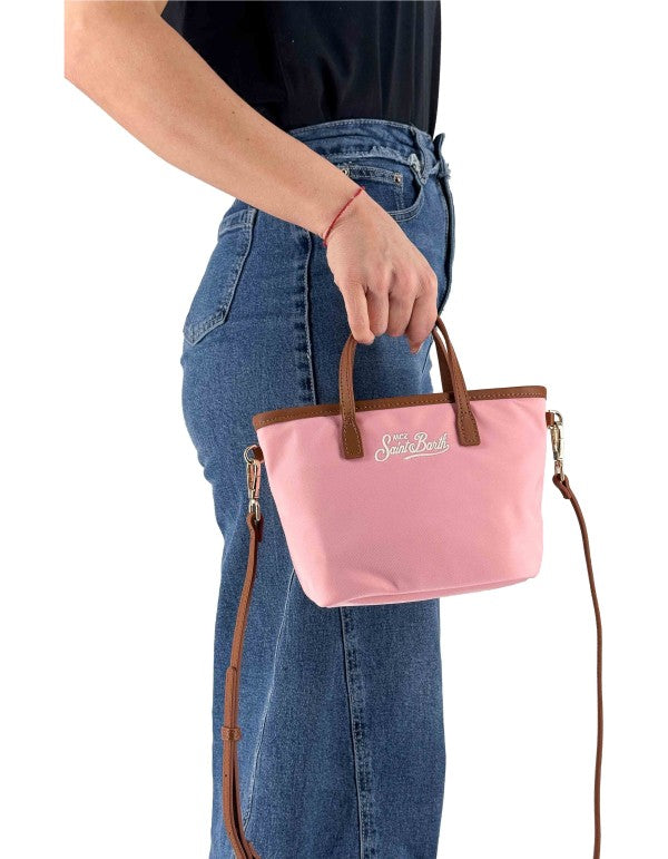 Borsetta City Bag Mini Nylon Rosa 2118 Emb