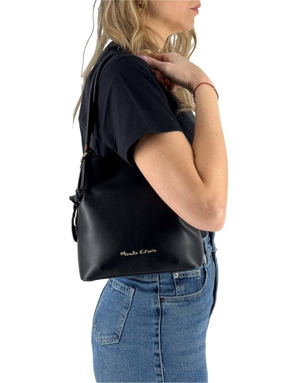 Borsa Tote Bag Piccola Nero Ma001