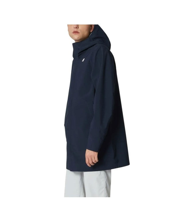Trench Tommy Bonded Jersey Blue Depth