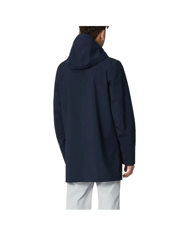 Trench Tommy Bonded Jersey Blue Depth