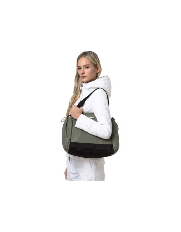 Shopping Bag Aisy Green Lichen