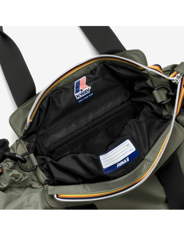 Shopping Bag Aisy Green Lichen