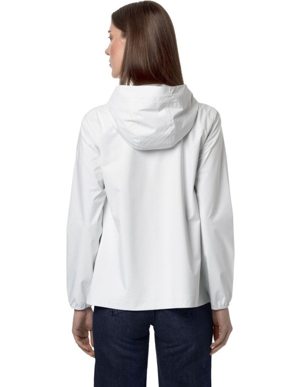 Marguerite Stretch Dot White Jacket