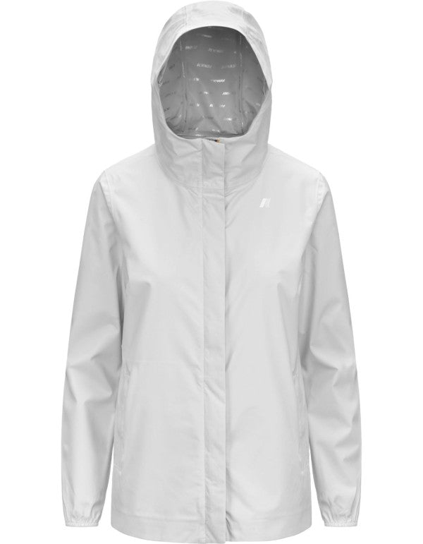Marguerite Stretch Dot White Jacket