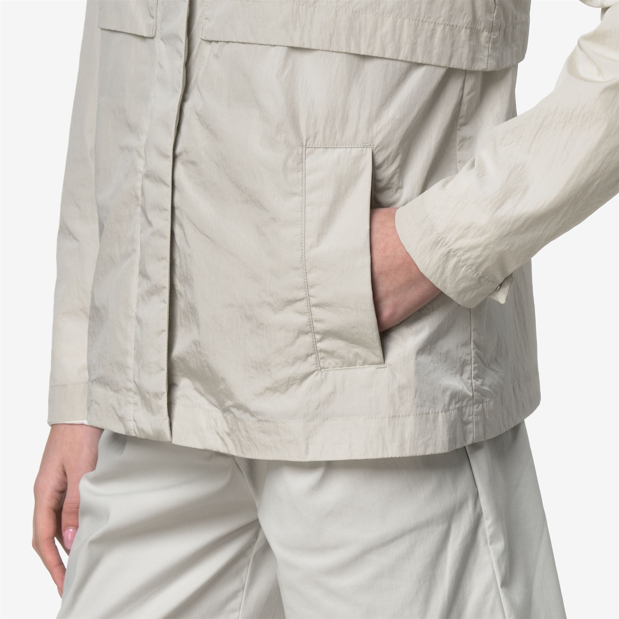 Sophile Satin Glass Beige Lt. Jacket