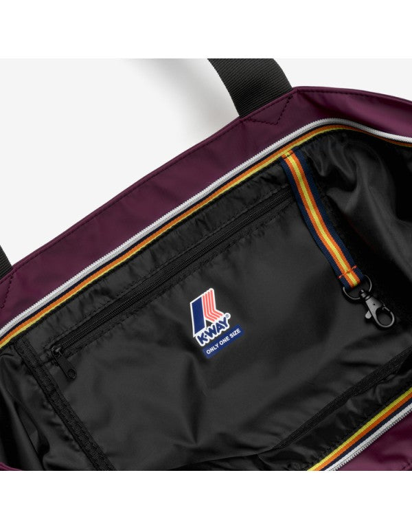 Tote Bag Clere Violet Mauve Wine