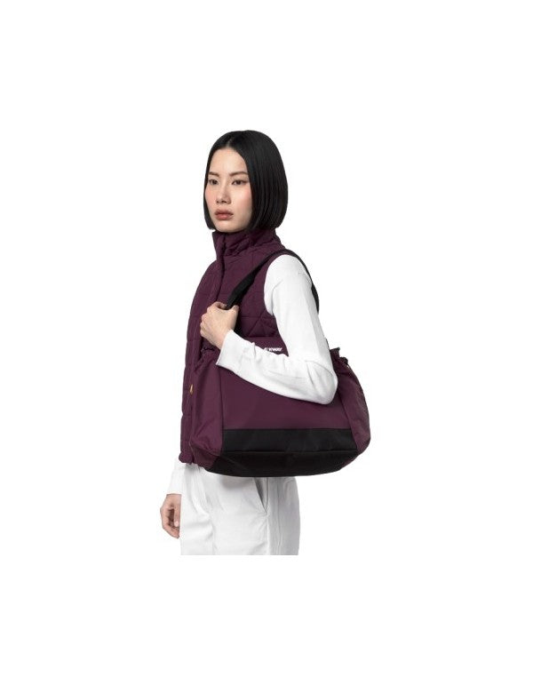 Shopping Bag Aisy Violet Mauve Wine