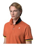 Polo Vincent Pique Orange Brownish
