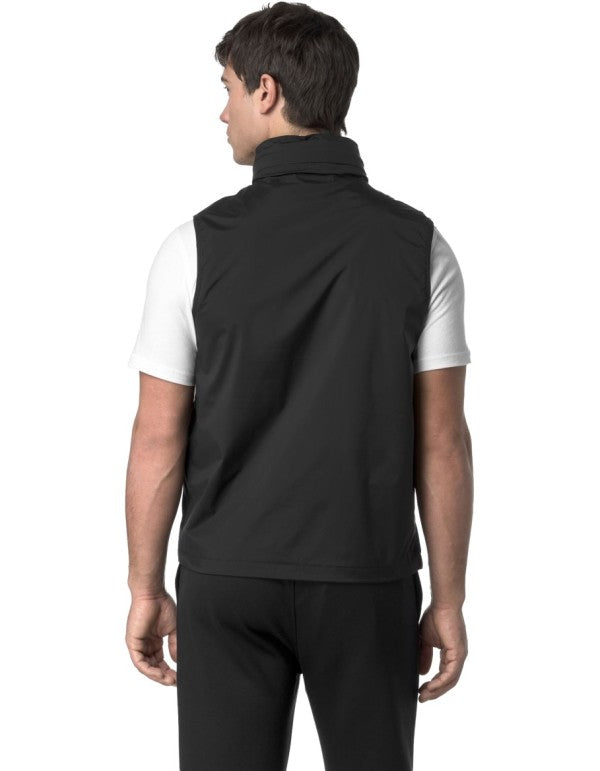Gilet Valen Stretch Nylon Jersey Black Pure