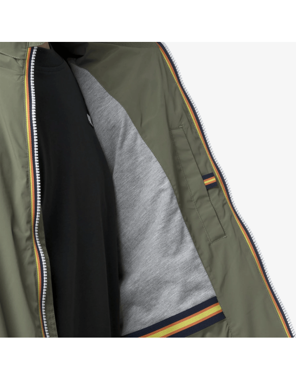 Gilet Valen Stretch Nylon Jersey Green Lichen