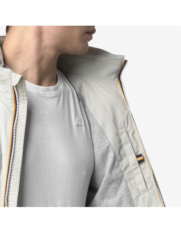 Giacca Amaury Stretch Nylon Jersey Beige Lt