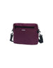 Moire Violet Mauve Wine Bag