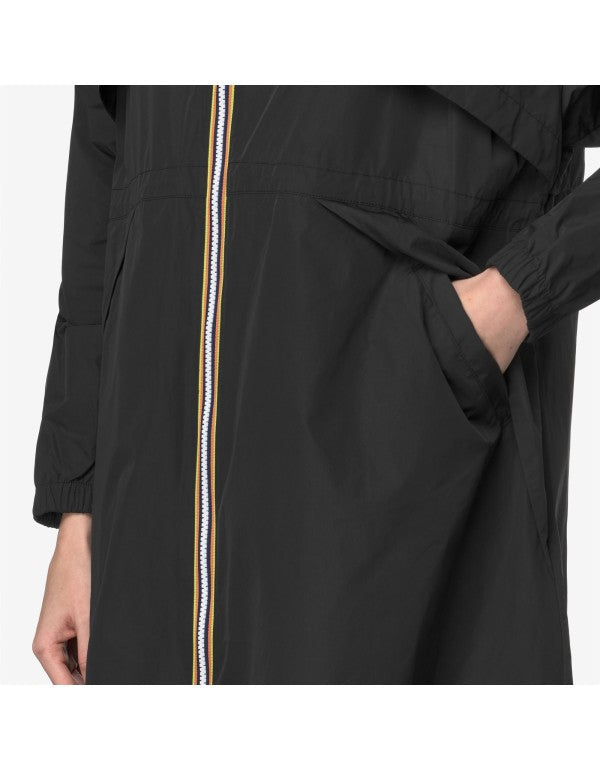 Giacca lunga Aube Memory Touch Black Pure