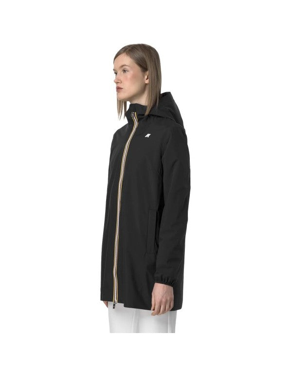 Sophie Stretch Poly Jersey Jacket Black Pure