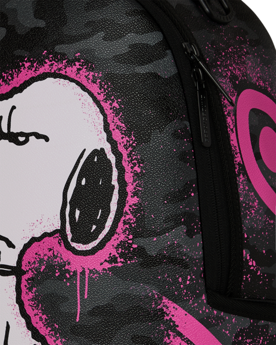Peanuts Backpack Snoopy Pink Stencil Dlxsv Backpack China