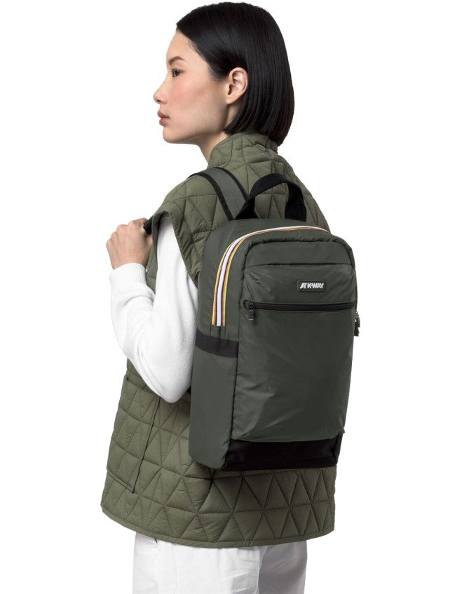Mid Laon Green Blackish Backpack