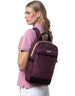 Zaino Mid Laon Violet Mauve Wine
