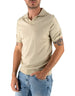 Polo In Maglia 100% Cotone Alassio Beige