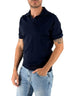 Alassio Navy Blue Knit Polo