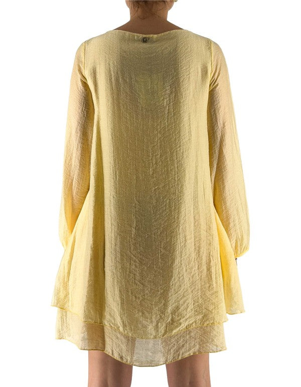 Lemonade Ma658 Double Ruffle Dress