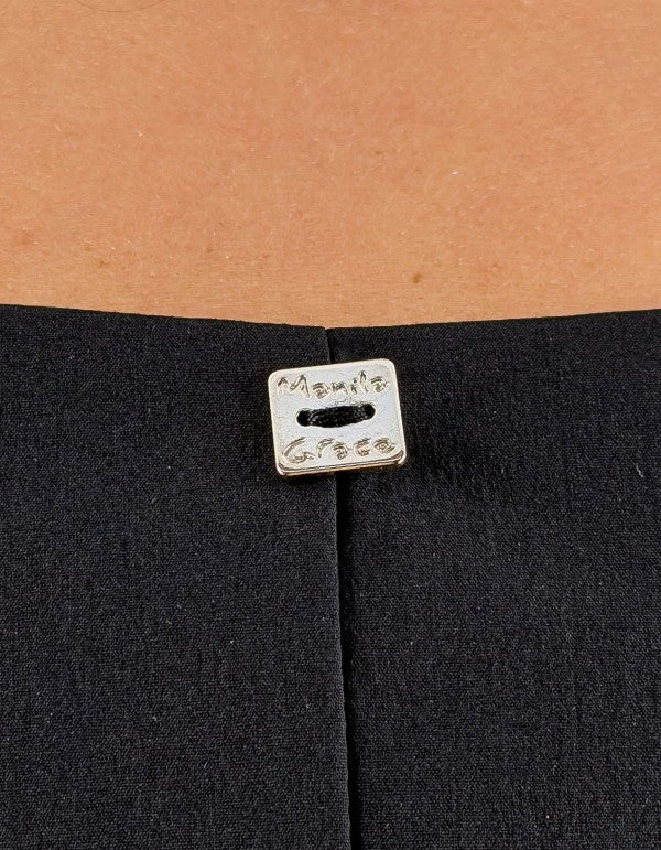 Abito Corto Nero Ma001