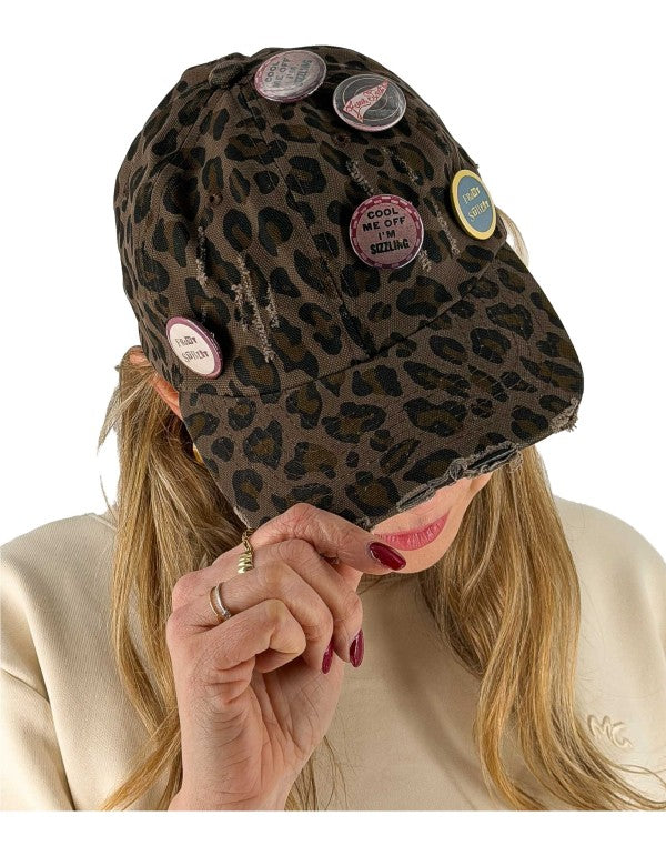 Cappellino Macula Studded Hat Leo