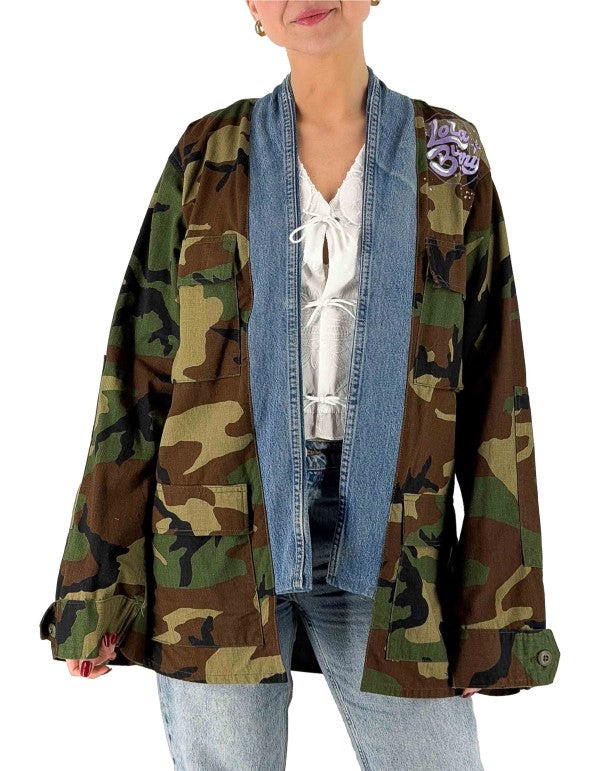 Reworked Jacket X Looney Tunes Verde