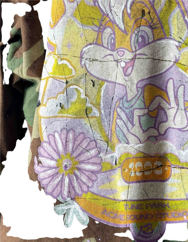 Reworked Jacket X Looney Tunes Verde