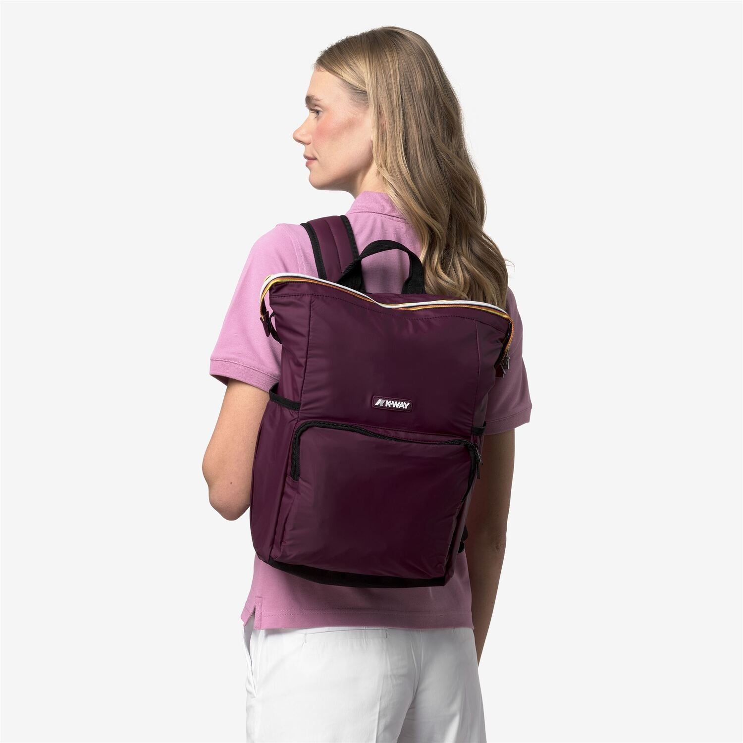 Maizy Violet Mauve Wine Backpack