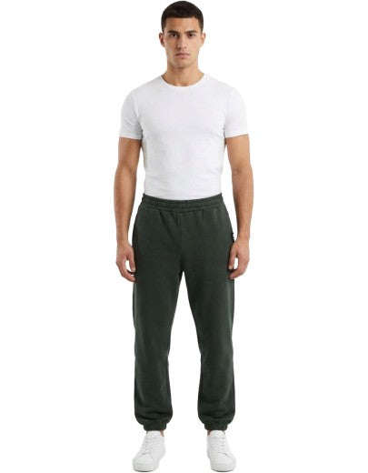 Pantalone In Felpa Essential Verde