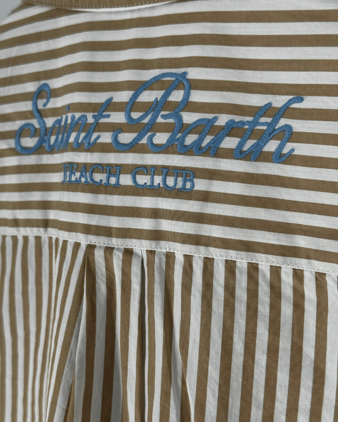 Brigitte Cotton Sb Beach Stripes V 11 Emb. Shirt