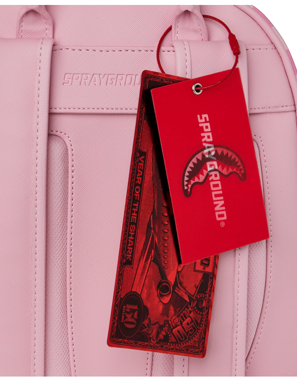 Pink Sharks in Paris Patch Savage Backpack