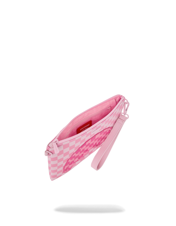 PochettePink Sip Patch Crossbody Pouchette China