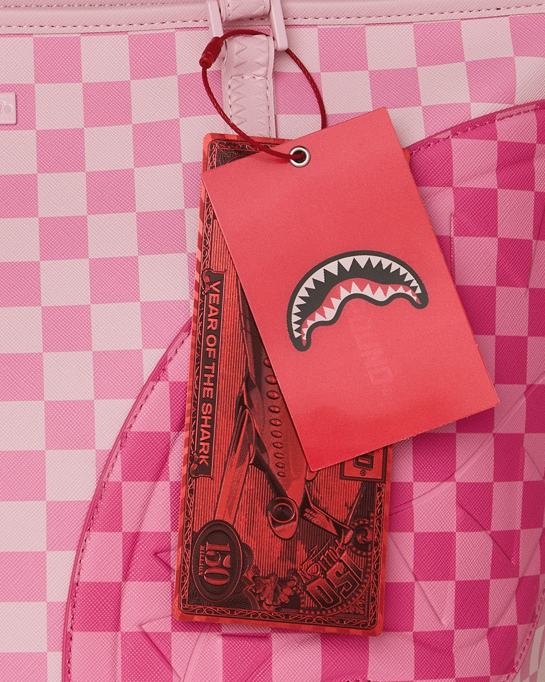 Tote Bag Pink Sip Patch Pink